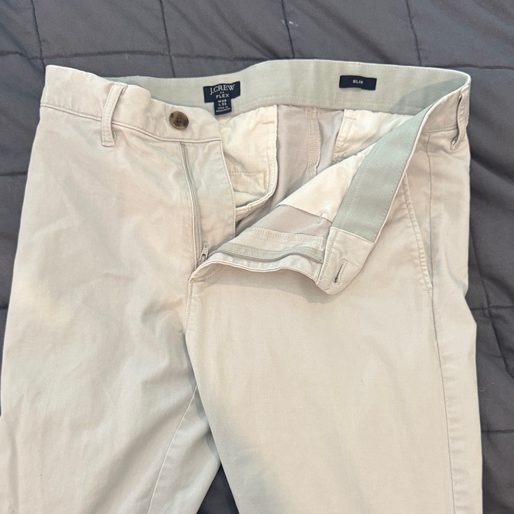 J. Crew Men's Chinos in Light Tan
